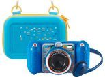 Kinderkamera VTECH "KidiZoom Duo Pro, blau", blau, Fotokameras, KinderB:16,5cm H:9cm T:5,8cm, Kinderkamera, inklusive Tragetasche, B:16,5cm H:9cm T:5,8cm