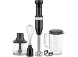 KITCHENAID Stabmixer "5KHBV83EBM SCHWARZ MATT", schwarz (matt, schwarz), B:9,05cm H:41,4cm T:6,35cm, Mixer, Stabmixer