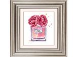 Acrylglasbild QUEENCE "Blüten Parfum", bunt (farbe bild(er): bunt), B:40cm H:40cm T:3cm Ø:56,57cm, Bilder, Acrylglasbild, Fine Art-Print in Galeriequalität