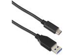 TARGUS USB-Kabel "USB-C To USB-A 3.1 Gen2 Cable", schwarz, 100cmcm, Kabel, USB-Kabel