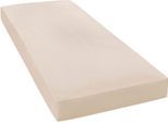 Spannbettlaken JANINE "ELASTIC 5002", beige (naturell), L:200cm, Jersey-Elasthan, Obermaterial: 95% Baumwolle, 5% Elasthan, Bettlaken, Spannbettlaken, für Matratzen bis 35 cm Höhe, 95% Baumwolle, hochwertig, langlebig