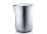 Milchkanne BLOMUS "BASIC", silber (edelstahlfarben), H:9,7cm Ø:6,6cm, Edelstahl, Kannen, Milchkanne