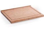 Tranchierbrett ZELLER PRESENT "Bamboo", braun, B:38cm H:3cm L:48cm, Bambus, Schneidebretter, Tranchierbrett, auch als Backbrett geeignet