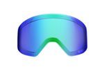 Snowboardbrille YEAZ "Magnetisches Wechselglas APEX", grün, Sportbrillen, Snowboardbrille