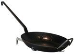 Bratpfanne BUSCHBECK "Gusspfanne", schwarz, B:29cm H:4cm L:29cm, Pfannen, Bratpfanne, für Buschbeck Edelstahlgrill Auckland und Melbourne