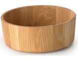 Schale CONTINENTA "Eiche", braun (holzfarben), H:12cm Ø:31cm, Holzwerkstoff, Schüsseln, Schale, Eichenholz