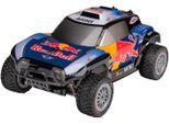 RC-Buggy HAPPY PEOPLE "Mini Cooper JCW X-Raid Red Bull", blau, Fernlenkfahrzeuge, KinderB:18cm H:11cm, Kunststoff, RC-Buggy, mit Fernbedienung, B:18cm H:11cm