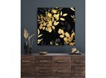 Acrylglasbild OTTO HOME "Eukalyptus - Acrylbilder mit Blattgold veredelt", gold (farbe bild(er): gold), B:90cm H:90cm, Bilder, Acrylglasbild, Goldveredelung, Handgearbeitet, Gerahmt, Edel