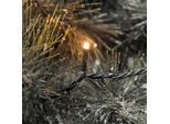 KONSTSMIDE LED-Lichterkette, Energieeffizienz: E, schwarz, Dioden 400 Stk. Flammen 400 Stk., Gesamtlänge 32,93m, Lichterketten, App-gesteuert (Android & IOS), 400 bernsteinfarbene Dioden, LED-Lichterkette