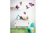 Wandtattoo KOMAR "Spidey and His Amazing Friends Chasing - Größe 50 x 70 cm", bunt, Disney, Folie, Wandtattoos, Wandtattoo, selbstklebend, Wandsticker, Kinderzimmer