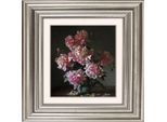 Acrylglasbild QUEENCE "Blumen", grün (farbe bild(er): grün), B:40cm H:40cm T:2,4cm, Bilder, Acrylglasbild, Fine Art-Print in Galeriequalität