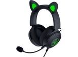 RAZER Gaming-Headset "Kraken Kitty V2 Pro", grün (grün, schwarz), Kopfhörer, Gaming-Headset