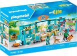 Konstruktions-Spielset PLAYMOBIL "Tierhotel (71742), Playmobil My Life", bunt, Spielbausteine, Kinder, Kunststoff, Konstruktions-Spielset, Made in Europe
