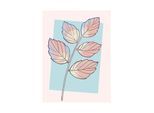 Bild KOMAR "Cinderella Plant", bunt (farbe bild(er): bunt), B:30cm H:40cm, Holz, Papier, Bilder, Bild, Wandbild zur Dekoration im Kinderzimmer - ohne Rahmen