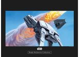 Bild KOMAR "Star Wars Classic RMQ Hoth Battle AT-AT", bunt (farbe bild(er): bunt), B:40cm H:30cm, Holz, Papier, Bilder, Bild, Wandbild zur Dekoration im Kinderzimmer - ohne Rahmen