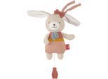 Spieluhr FEHN "fehnNATUR, Hase", bunt, Spieluhren, BabyB:17cm H:27cm, Spieluhr, mit herausnehmbarem Spielwerk, B:17cm H:27cm