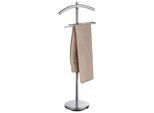 Herrendiener ZELLER PRESENT, silber, B:28cm H:109cm T:43cm, Metall, Herrendiener, Herrendiener