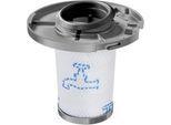ROWENTA Motorschutzfilter "ZR009006", grau (weiß, grau), B:8,9cm H:8,9cm T:10,5cm Ø:8,9cm, Filterkartuschen, Zubehör vor dem Motor des XForce Flex 8.60, Motorschutzfilter