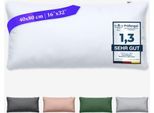 Kissenbezug WOLKENFELD "Mikrofaser Kissenbezug - Allergiker Kopfkissenbezug - unfassbar weich", weiß, B:40cm L:80cm, Microfaser, Obermaterial: 100% Polyester, Kissenbezüge, Kissenbezug, Größe 80x80, 40x80 und 70x90 cm; versteckter Reißverschluss