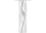 Schiebegardine VISION S "VALESI" Gr. 1, grau, B:60cm H:260cm, Polyester, Gardinen, Schiebegardine, HxB: 260x60, Schiebevorhang Bambus-Optik Digitaldruck