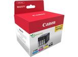CANON Tintenpatrone "PGI-2500 BK/C/M/Y Tinte Multipack", bunt (schwarz, cyan, magenta, gelb), Tintenpatronen, Tintenpatrone