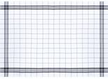 Geschirrtuch STUCO "Bambus, kariert", schwarz-weiß (weiß, schwarz), B:50cm L:70cm, 30% Baumwolle, 70% Viskose, Geschirrtücher, Geschirrtuch