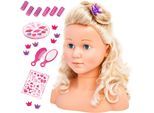 Schminkkopf BAYER "Super Model", beige (natur), Frisierköpfe, KinderH:27cm, Schminkkopf, H:27cm