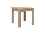 Esstisch MÄUSBACHER "Monti", braun (asteichefarben), B:80cm H:78cm T:80cm, Tische, Esstisch, BESTSELLER, Tisch, Küchentisch, Auszugstisch ausziehbar auf 136 cm