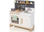 Spielküche MUSTERKIND "Linum, weiß", weiß, Spielküchen, KinderB:76cm H:90cm T:36cm, Holz, Spielküche, B:76cm H:90cm T:36cm