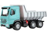 Spielzeug-Kipper LENA "GIGA TRUCKS Muldenkipper Mercedes-Benz Arocs, petrol", blau (petrol), Spielzeugfahrzeuge, KinderT:67cm, Spielzeug-Kipper, Made in Europe, T:67cm