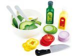 Spiellebensmittel HAPE "Salat-Set", bunt, Kaufladensortimente, Kinder, Holz, Stoff, Spiellebensmittel