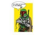 Poster KOMAR "Star Wars Classic Comic Quote Boba Fett", bunt (farbe bild(er): bunt), B:50cm H:70cm, Papier, Bilder, Poster, Kinderzimmer, Schlafzimmer, Wohnzimmer