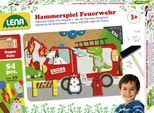 Spiel LENA "Hammerspiel Feuerwehr", bunt, Spiele, Kinder, Kunststoff, Spiel