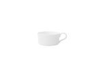 Tasse VILLEROY & BOCH "Teetasse Modern Grace 150 ml weiß", weiß, Porzellan, Trinkgefäße, Tasse