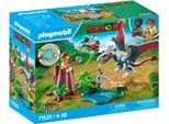 Konstruktions-Spielset PLAYMOBIL "Beobachtungsstation für Dimorphodon (71525), Dinos", bunt, Spielbausteine, Kinder, Kunststoff, Konstruktions-Spielset, Made in Europe
