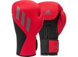 Boxhandschuhe ADIDAS PERFORMANCE "Speed Tilt 150" Gr. 12, rot (rot, schwarz), Boxhandschuhe, 12 12, Kunstleder, Boxhandschuhe