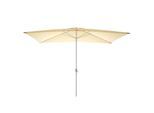 Sonnenschirm VCM "Sonnenschirm eckig ca. 300x200", beige, Obermaterial: 100% Sonstiges Material (Ananasfaser) AM_PF ., Standschirme, Sonnenschirm