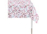 Tischdecke APELT "6450 SPRINGTIME, Frühjahrsdeko, Frühling", bunt (rosa, hellblau, natur), B:150cm L:250cm, Baumwolle, Polyester, Tischdecken, Tischdecke, Digitaldruck