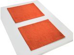 Platzset WIRTH "Lahnstein" Gr. 1, orange (terrakotta), B:40cm L:35cm, Obermaterial: 100% Polyester, Platzsets, Platzset