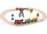 Spielzeug-Eisenbahn HAPE "Eisenbahn-Set Fracht", bunt, Spielzeugfahrzeuge, Kinder, Spielzeug-Eisenbahn