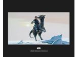 Bild KOMAR "Star Wars Classic RMQ Hoth Tauntaun", bunt (farbe bild(er): bunt), B:50cm H:40cm, Holz, Papier, Bilder, Bild, Wandbild zur Dekoration im Kinderzimmer - ohne Rahmen