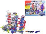 Spiel-Parkgarage MAJORETTE "Super Chase Center", bunt, Fahrzeug-Spielwelten, KinderB:112cm H:84cm T:70cm, Kunststoff, Spiel-Parkgarage, mit Licht und Sound, B:112cm H:84cm T:70cm