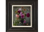 Leinwandbild QUEENCE "Blumen", bunt (farbe bild(er): bunt), B:40cm H:40cm T:2cm, Canvas, Holzrahmen, Bilder, Leinwandbild, Premium-Leinwandstoff, Handarbeit aus Deutschland, 40x40cm