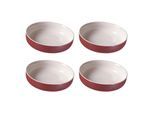 Schale RITZENHOFF & BREKER "Schalen Jasper ø 19.0 cm 4er Set", lila (beere), L:19cm, Schüsseln, Schale