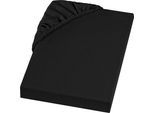 Spannbettlaken SETEX "Feinbiber in Gr. 70x140, 90x200, 140x200 oder 180x200 cm", schwarz, B:90cm L:200cm, Feinbiber, Obermaterial: 100% Baumwolle, Bettlaken, Spannbettlaken, für Matratzen bis 23 cm Höhe, Winter, Bettlaken
