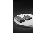 TARGUS USB-Ladegerät "HyperJuice 245 W GaN Desktop Charger", grau, B:13,5cm H:7cm T:21,5cm, Ladegeräte, USB-Ladegerät