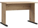 Schreibtisch FORTE "Tempra", braun (artisan eiche), B:108cm H:72cm T:72cm, Tische, Schreibtisch, Breite 108 cm