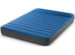 Luftbett INTEX "Camping-Matratze Truaire Dura-Beam mit USB150 Pumpe" Gr. 137, blau (blau, anthrazit), Luftbetten, B/H/L: 137cm x 22cm x 191cm, Polyurethan, Luftbett, mit Aufbewahrungs-Tasche, B:137cm H:22cm L:191cm