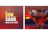 Leinwandbild QUEENCE "Sun, Sand & Drink", bunt (farbe bild(er): bunt), B:80cm H:40cm T:2cm, Canvas, Holzrahmen, Bilder, Leinwandbild, Premium-Leinwandstoff, Handarbeit aus Deutschland, Spruch, 2er Set