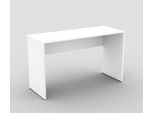 Schreibtisch HOME AFFAIRE "AGAPI", weiß (weiß, weiß, weiß), B:130cm H:75cm T:50cm, Tische, Schreibtisch, Breite 130, Computertisch im modernen Design & viel Arbeitsfläche